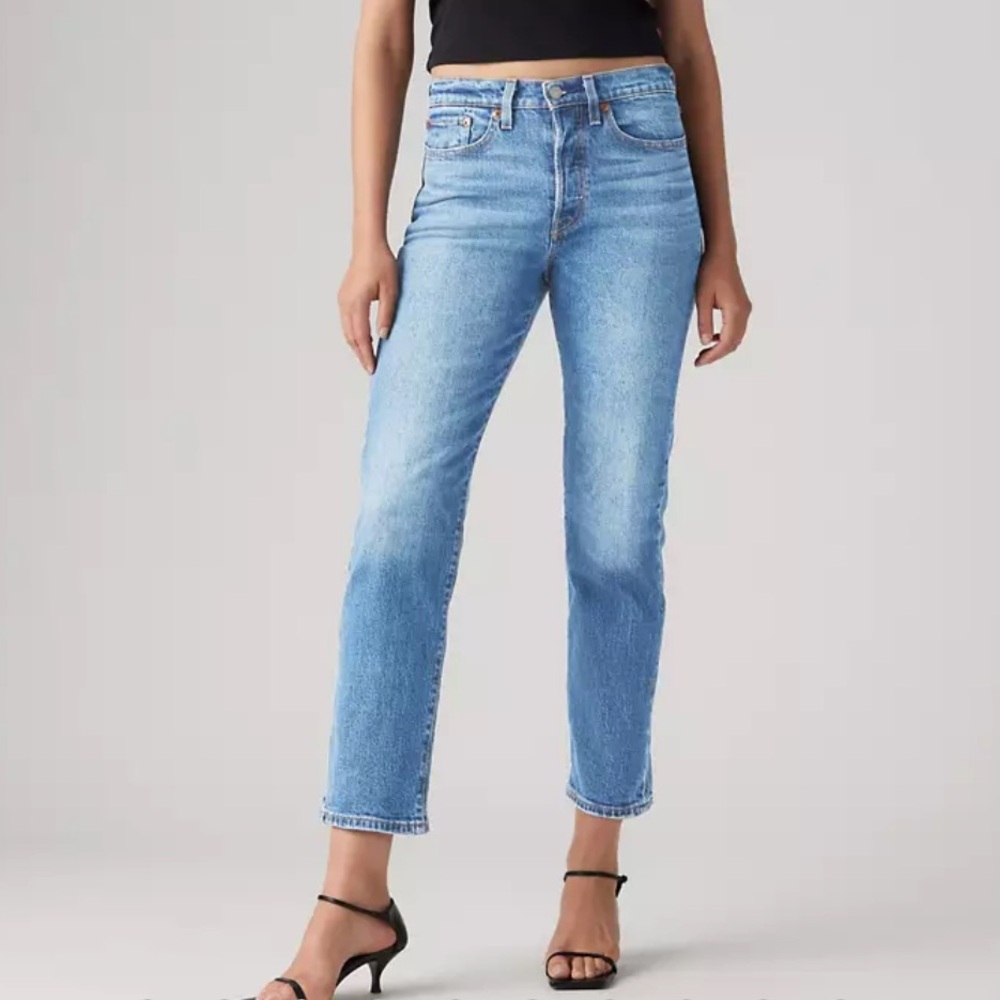Levi’s wedgie slim ankle Classic Blue Women's Jeans